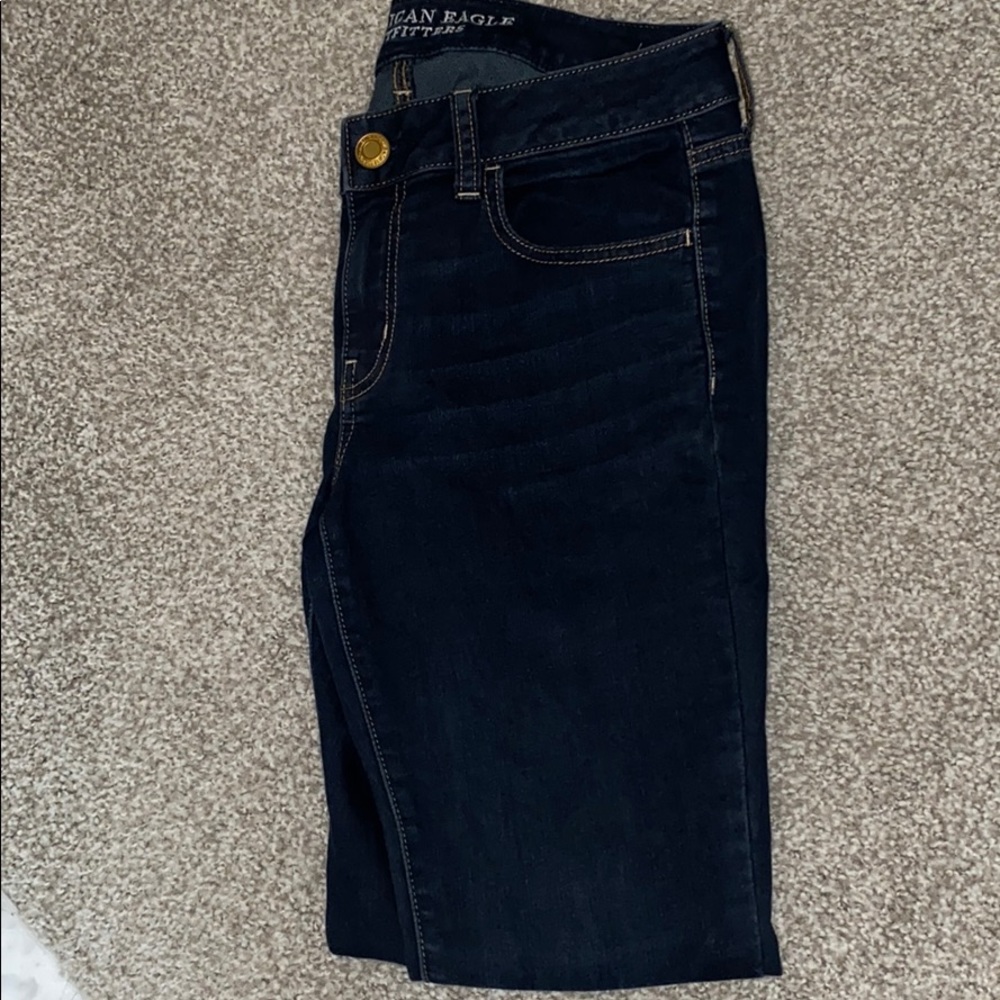 American eagle Jeggings dark jean